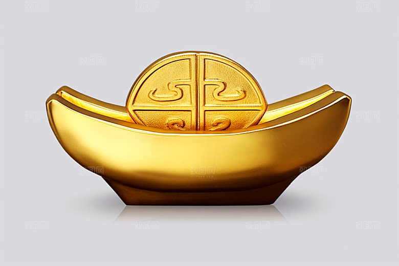 金元宝财富3D元素