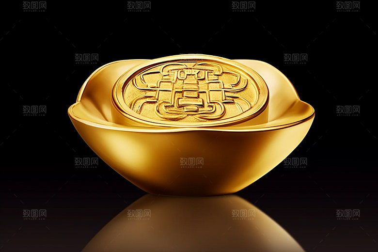 金元宝促销财富元素