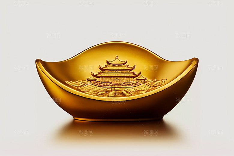 金元宝富贵大促元素