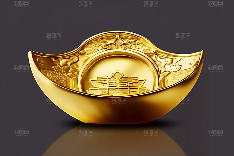 金元宝福利大促元素