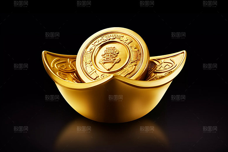 金元宝立体新春元素