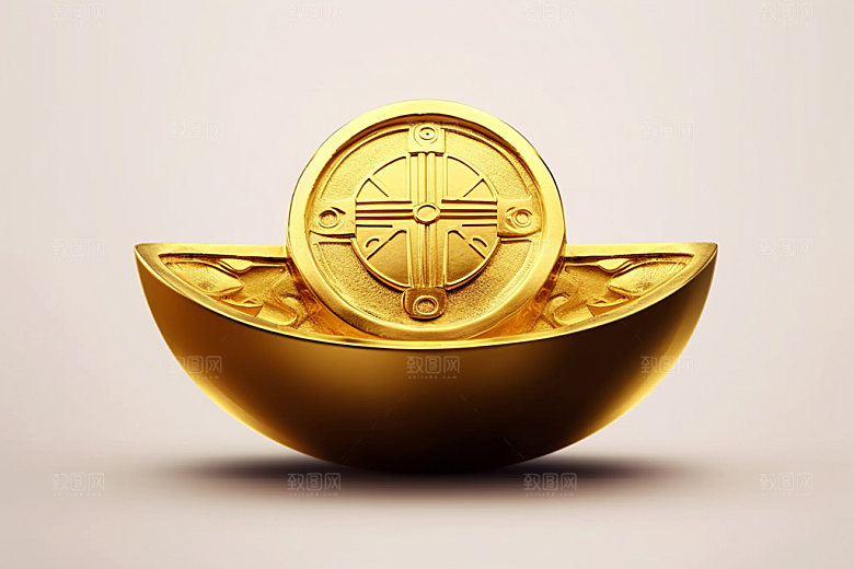金元宝大促3D元素