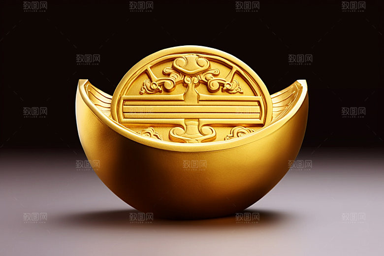 金元宝喜庆新春元素