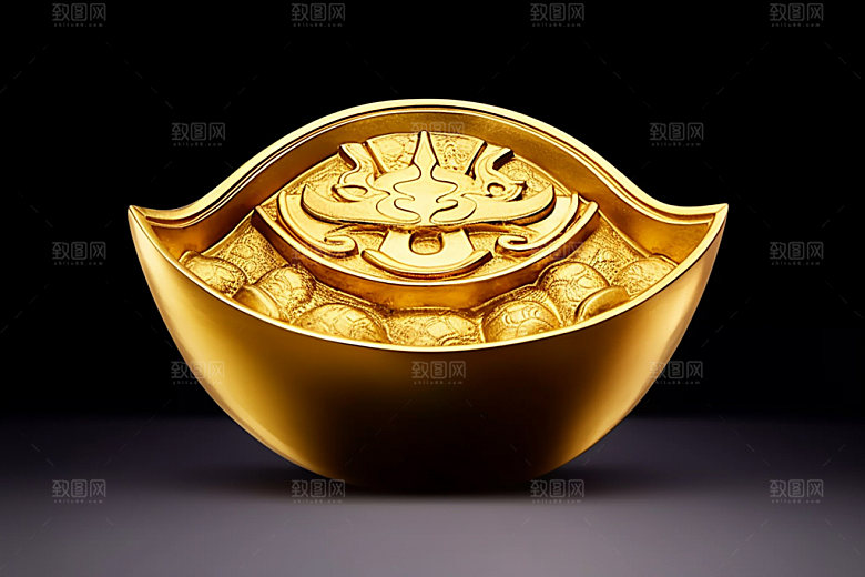 金元宝节日大促元素