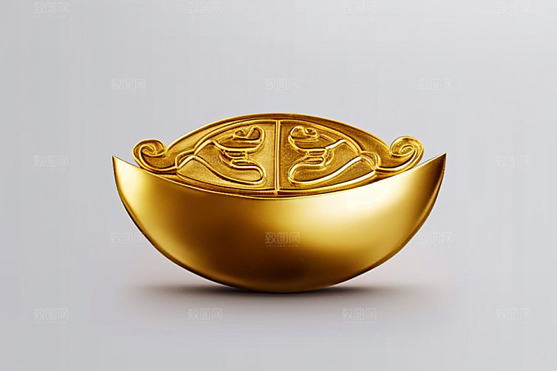 金元宝新年吉祥元素