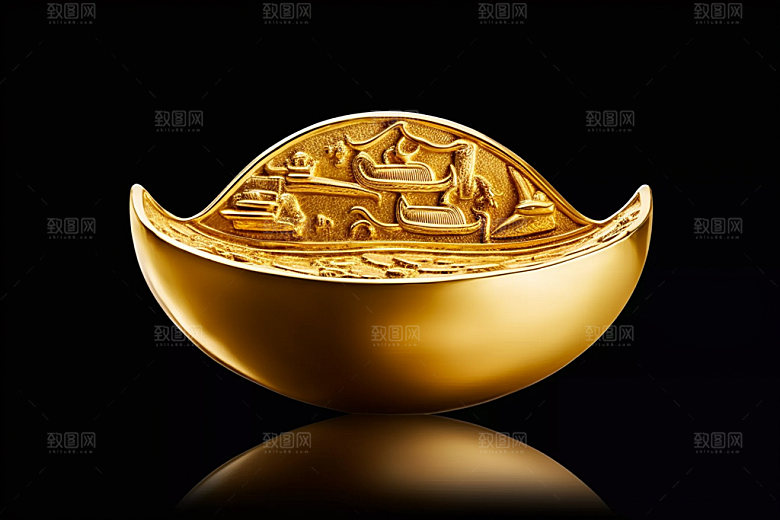 金元宝财富春节元素