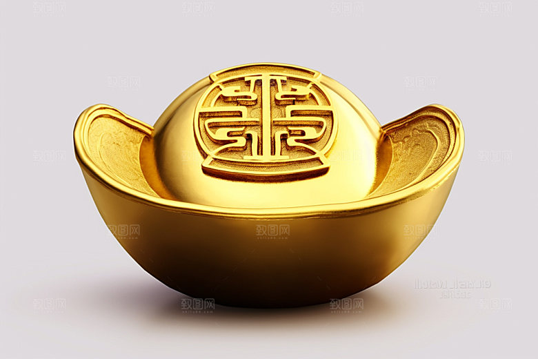 金元宝大促3D元素