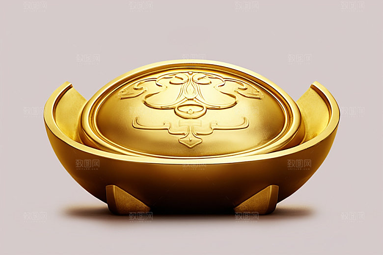 金元宝福利富贵元素