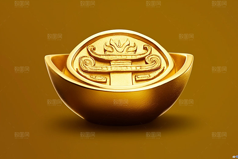 金元宝福利促销元素