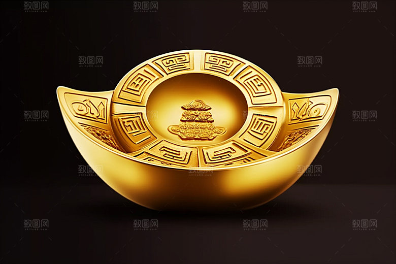 金元宝财富新年元素