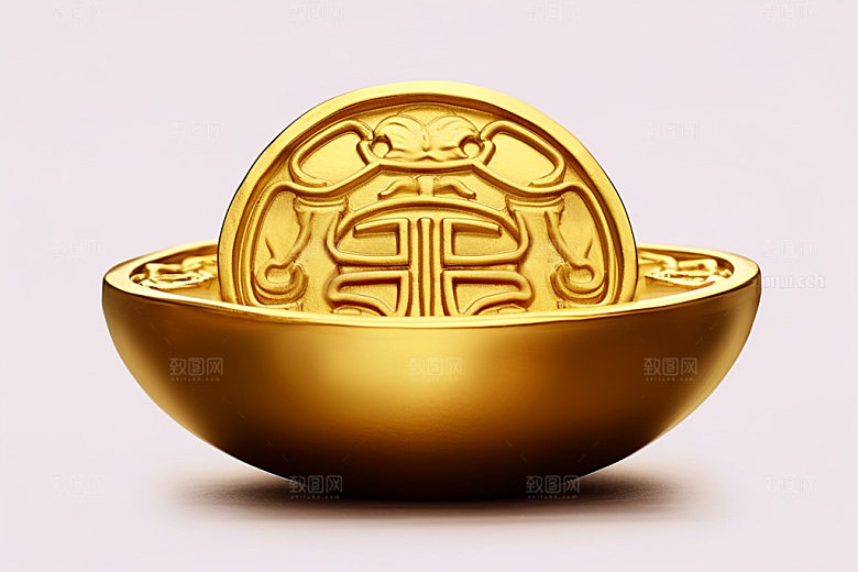 金元宝吉祥新年元素
