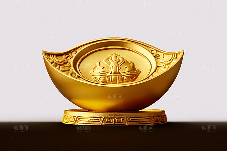金元宝喜庆吉祥元素