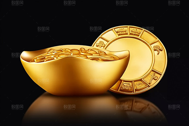 金元宝节日春节元素