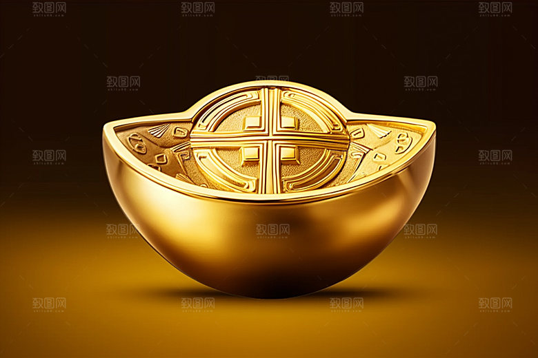 金元宝促销新春元素
