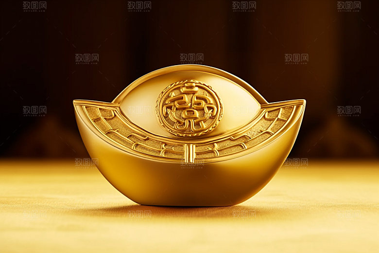 金元宝吉祥促销元素
