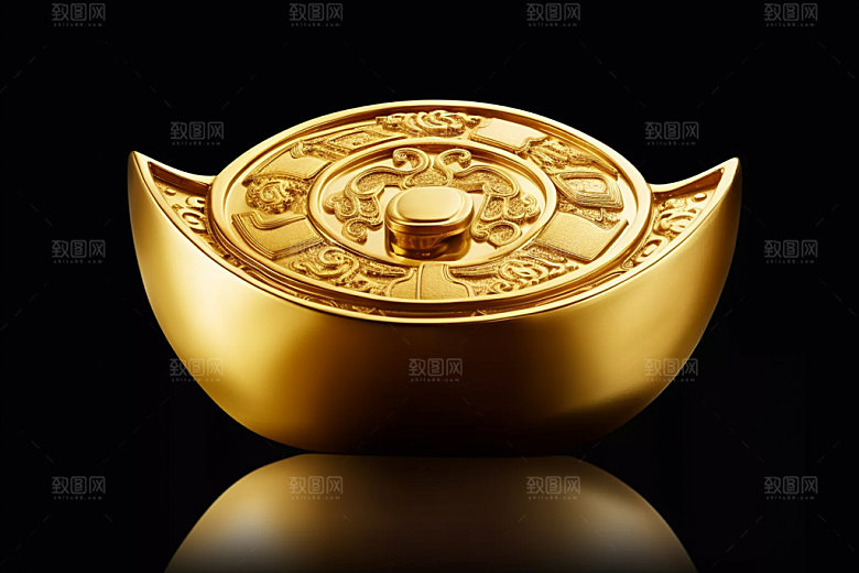 金元宝财富中国年元素