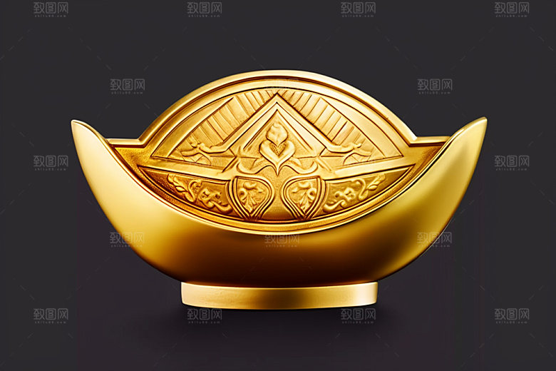 金元宝新年节日元素