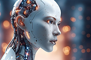 机器人人工智能未来模型