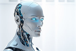 机器人科幻AI科技模型