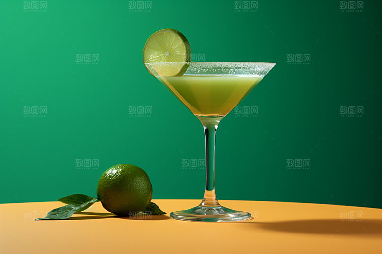 鸡尾酒果酒品酒摄影图