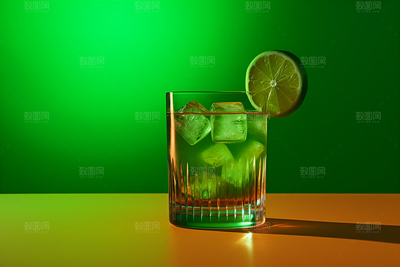 鸡尾酒高清品酒摄影图