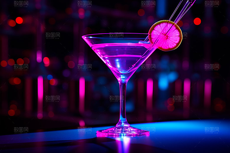 鸡尾酒高清调酒摄影图