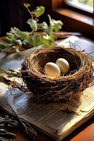 鸡蛋农场孵化摄影图