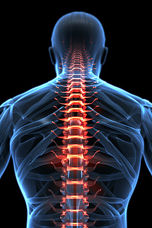 脊椎人体结构医药插图
