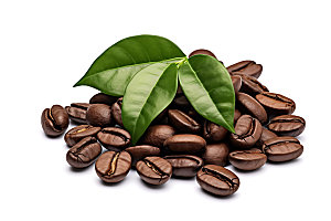 咖啡豆高清食材摄影图