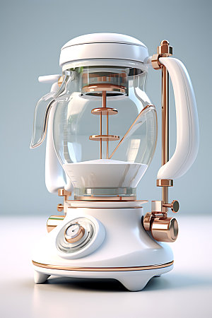 咖啡机产品电器效果图