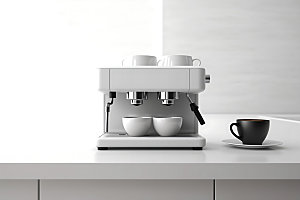 咖啡机产品电器效果图