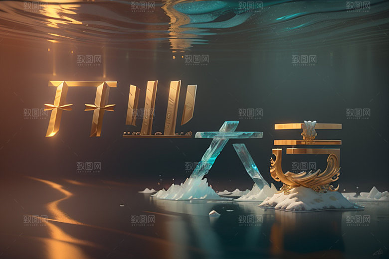 开业商场设计艺术字
