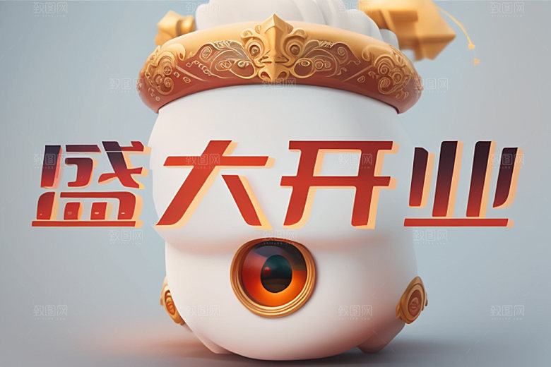 开业设计饭店艺术字
