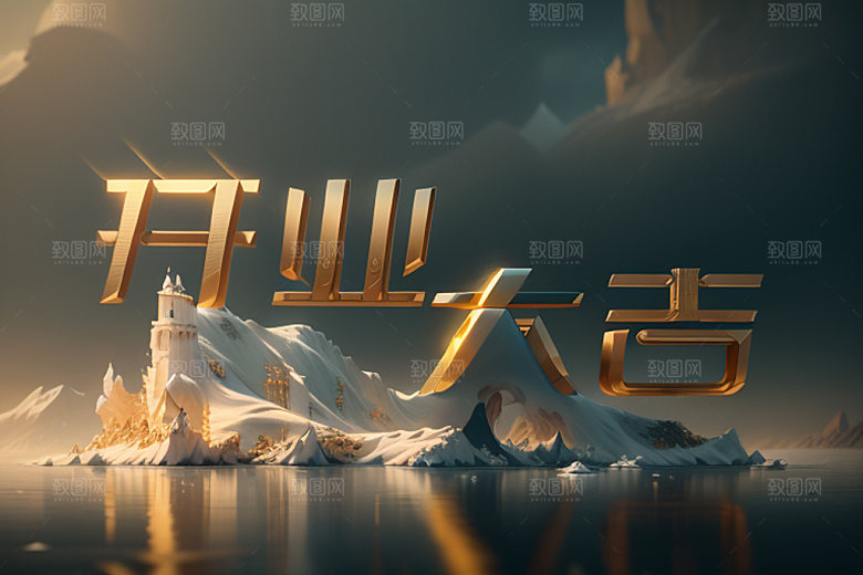 开业商场立体艺术字