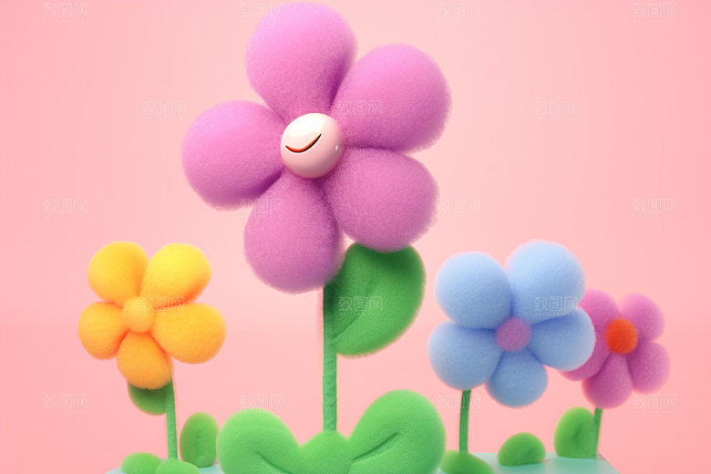 感恩节母亲节模型素材矢量元素