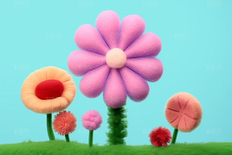 感恩节母亲节模型素材矢量元素