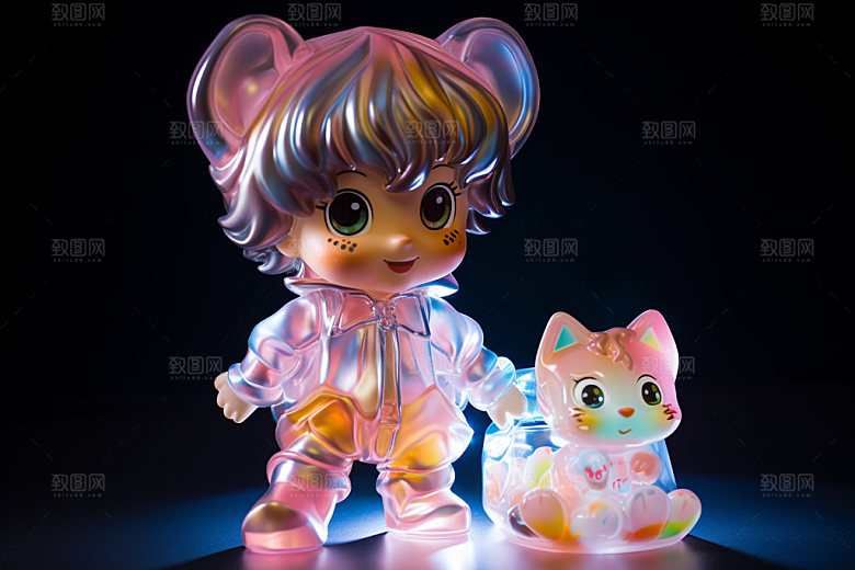 卡通人偶3D卡通模型