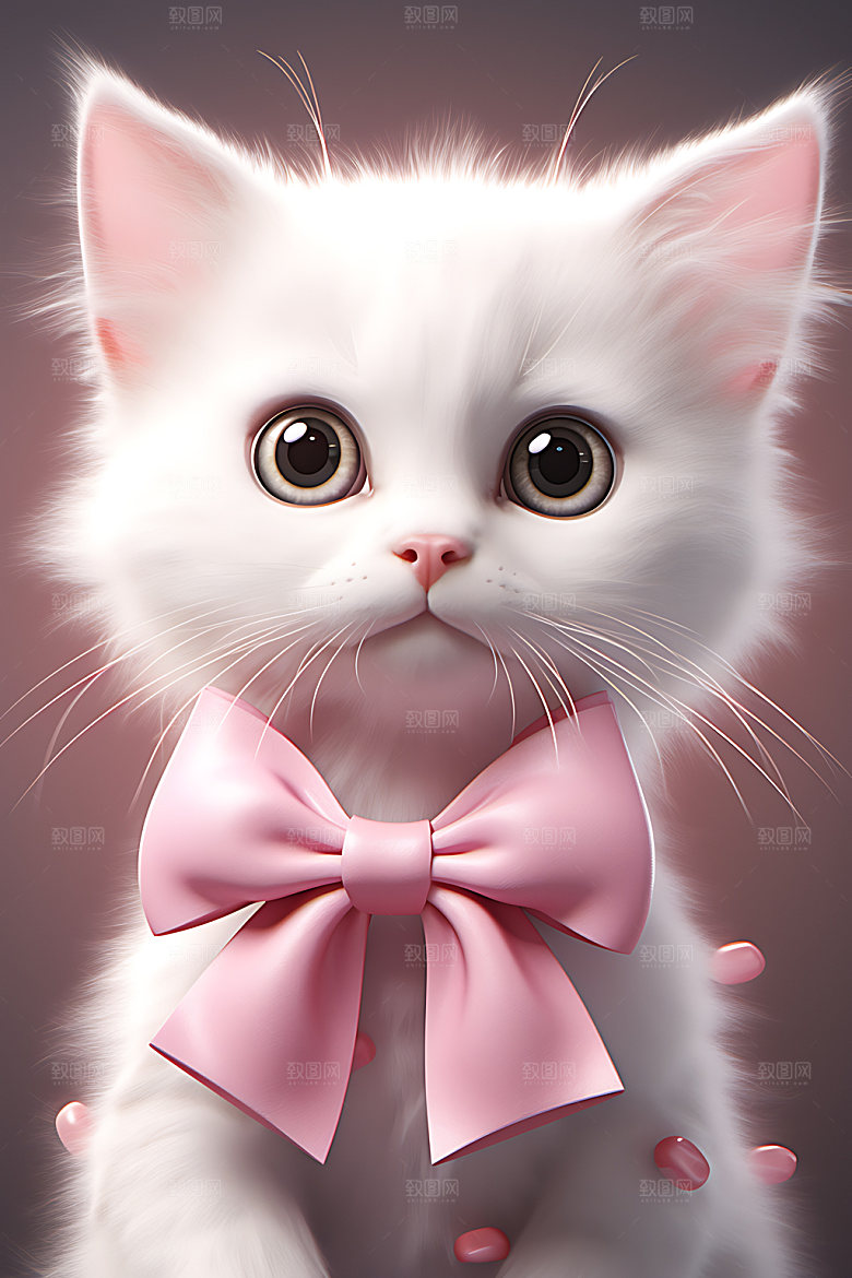 猫咪卡通3D形象