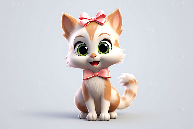 猫咪3D可爱形象