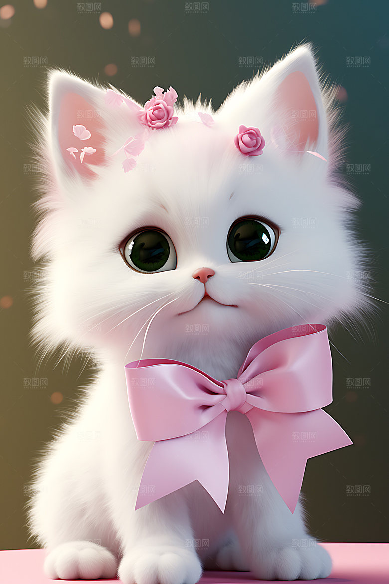猫咪3D高清形象