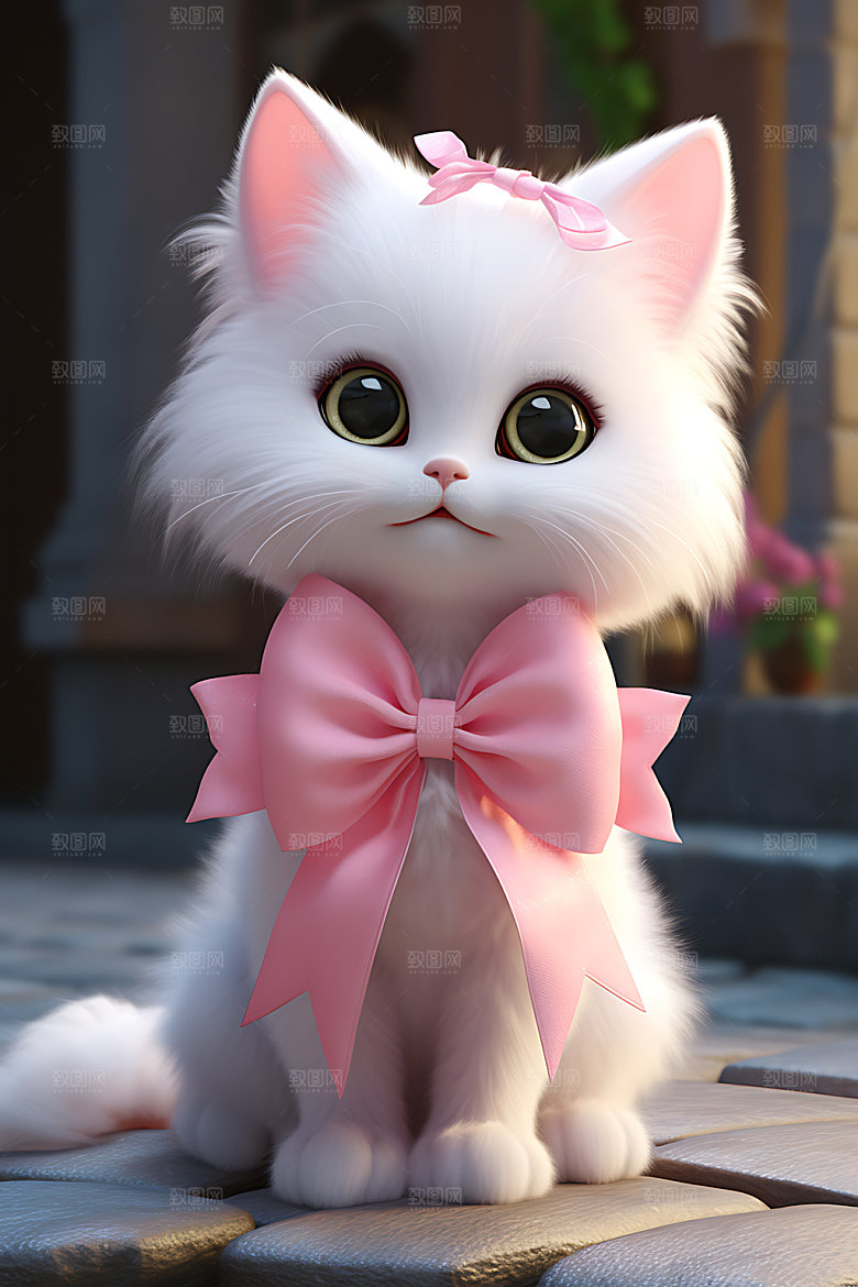 猫咪3D高清形象