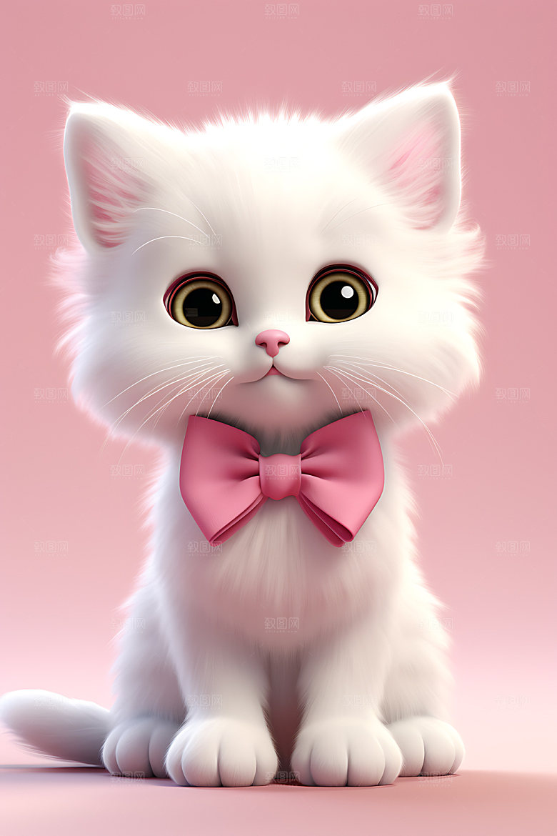 猫咪可爱卡通形象