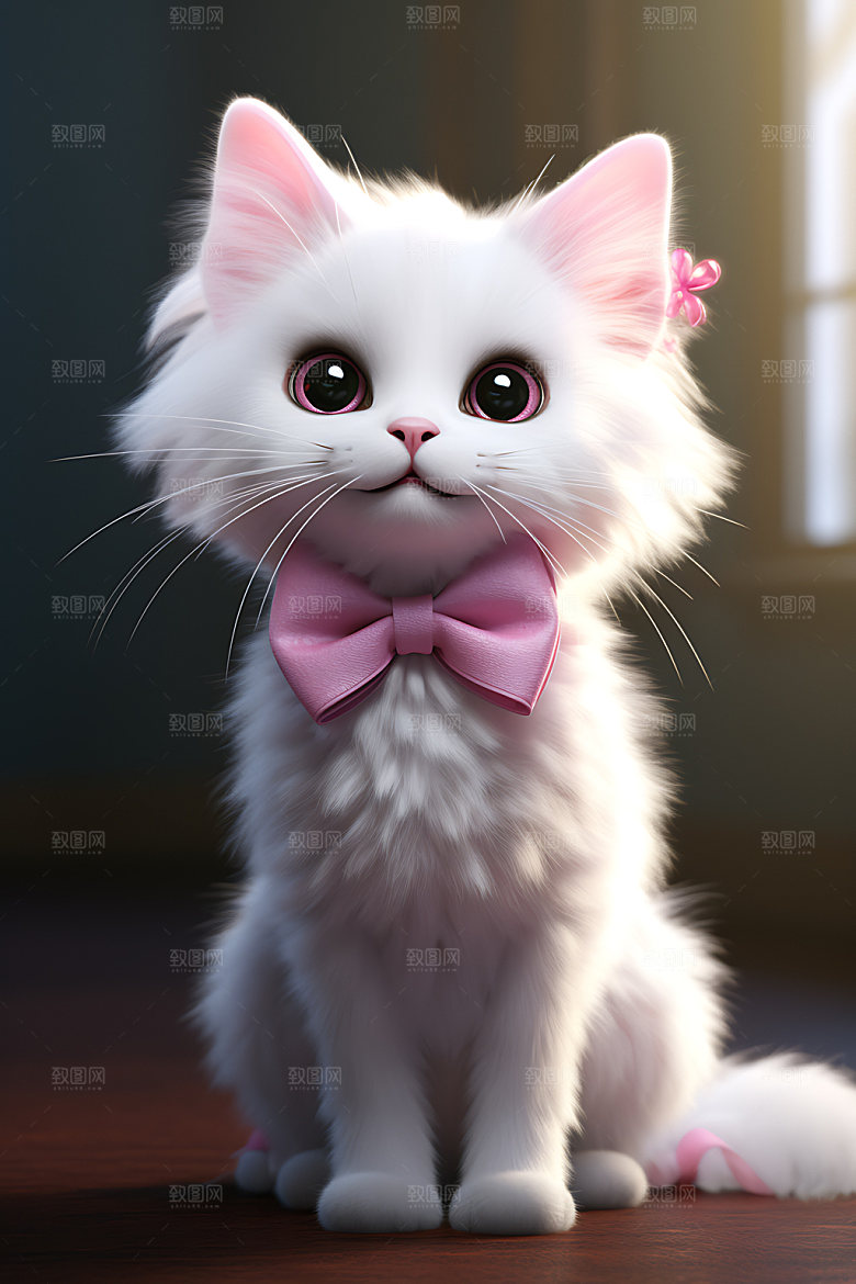 猫咪高清3D形象