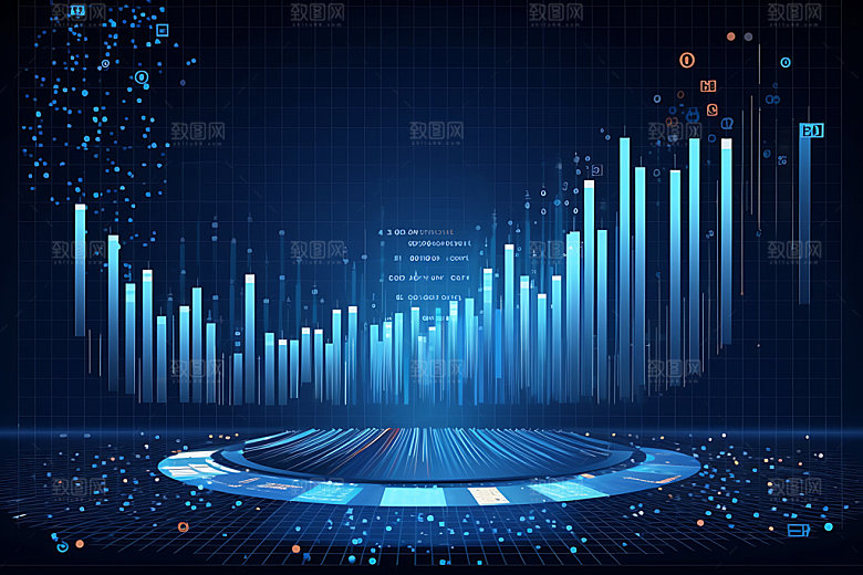 科技信息元素素材