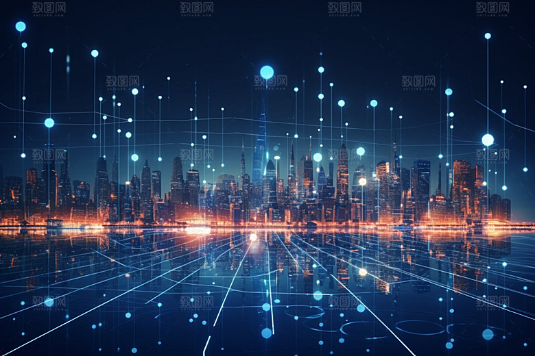科技都市信息技术数字素材