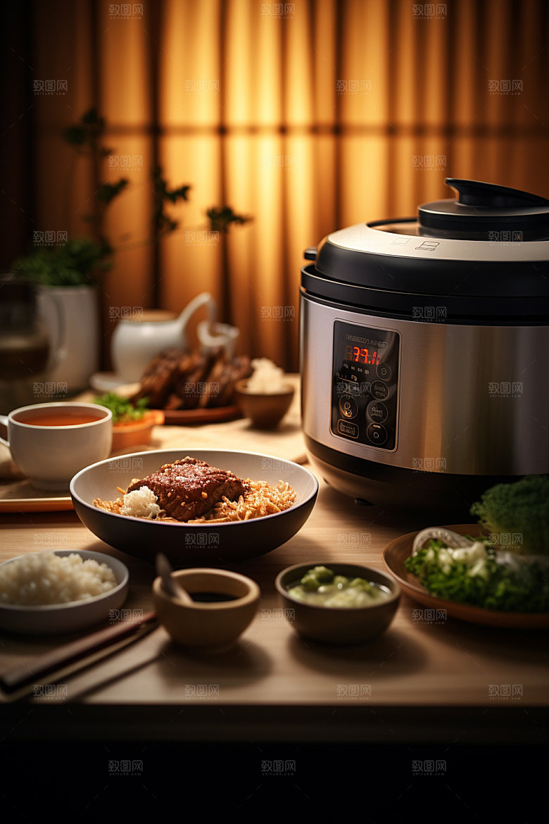 科技感家电电器家居模型
