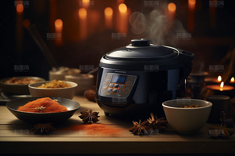 科技感家电电器质感模型
