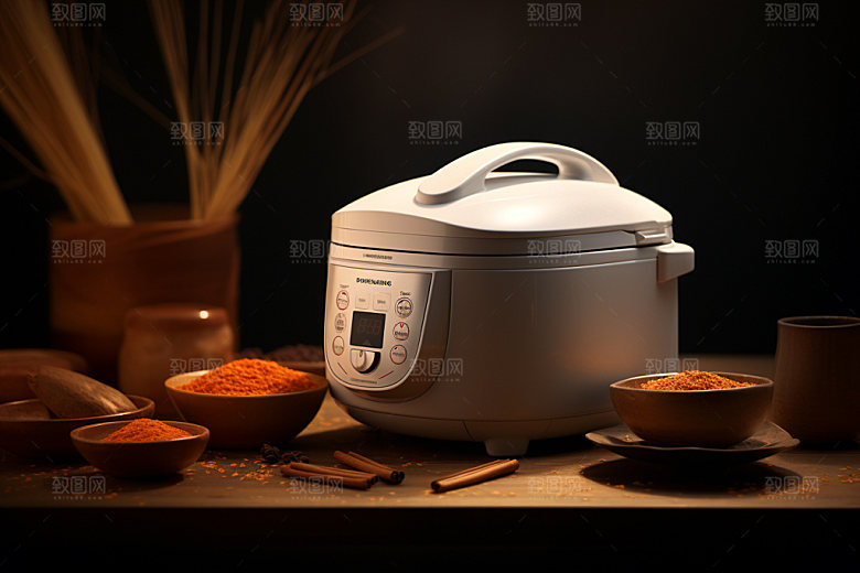 科技感家电电商质感模型
