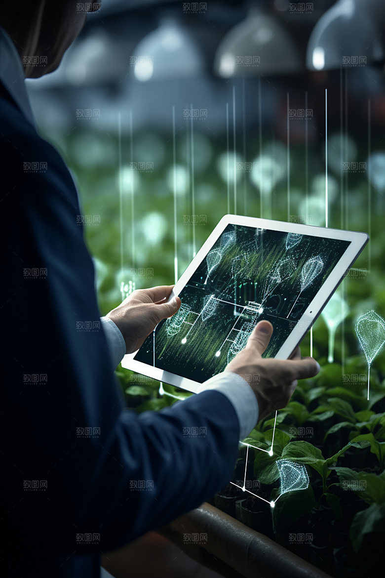 农业科技种植科学摄影图