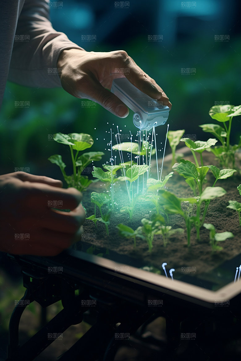 农业科技助农科学摄影图